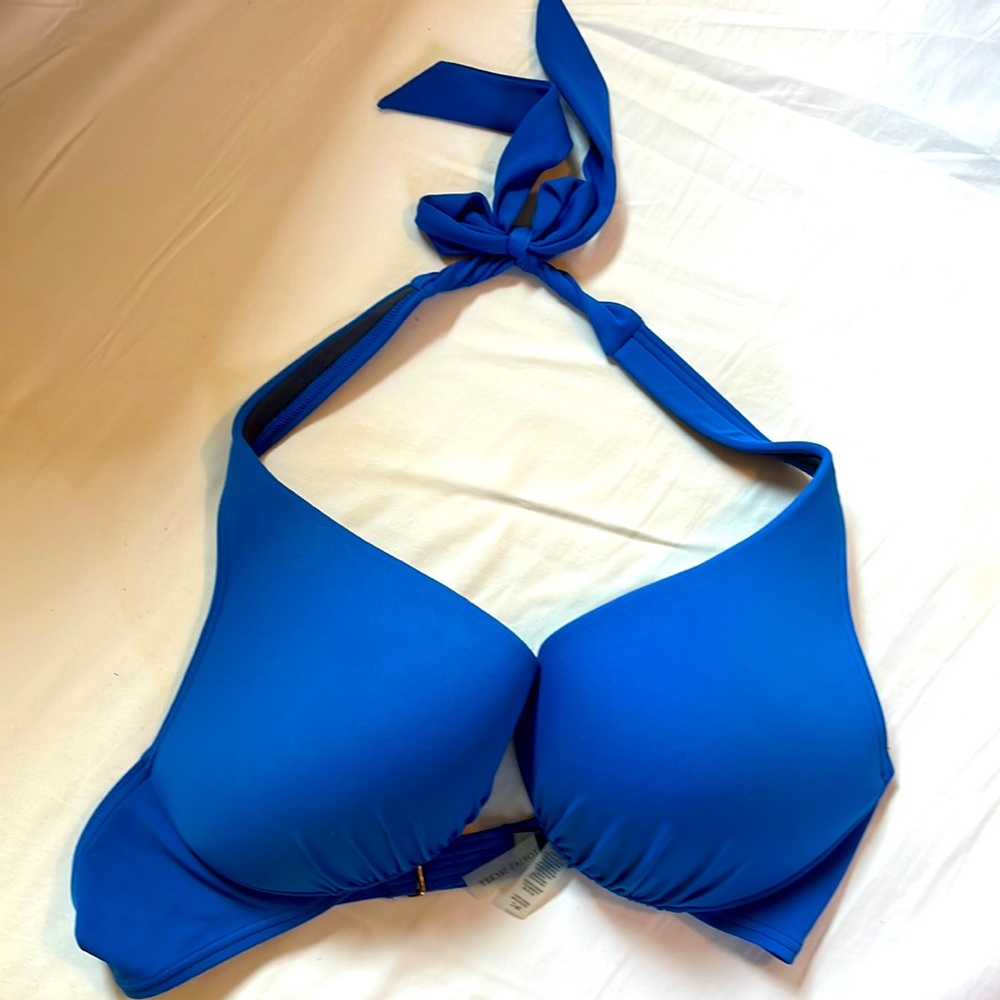 Blue Victoria’s Secret Bikini Top 34C